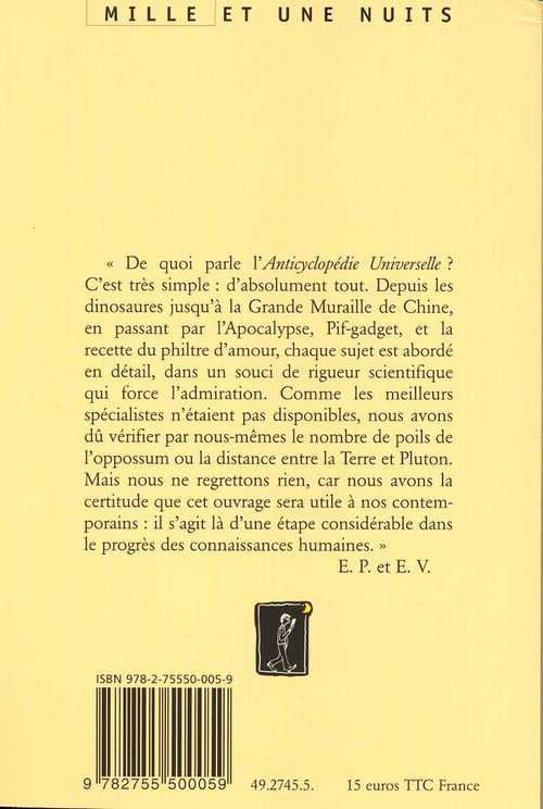 4e de couverture